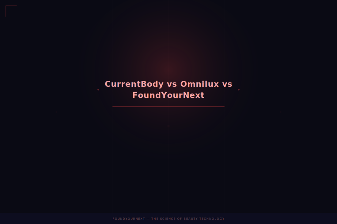 CurrentBody vs Omnilux vs FoundYourNext: LED Mask Comparison 2026