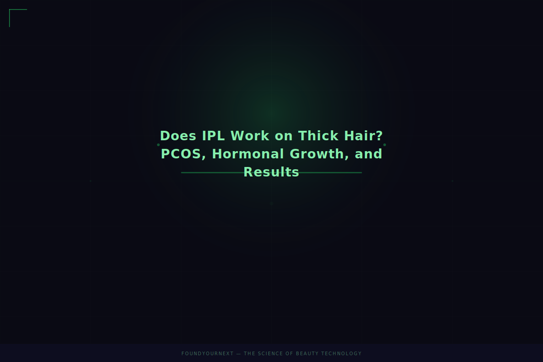 Does IPL Work on Thick Hair? PCOS, Hormonal Growth, and Results
