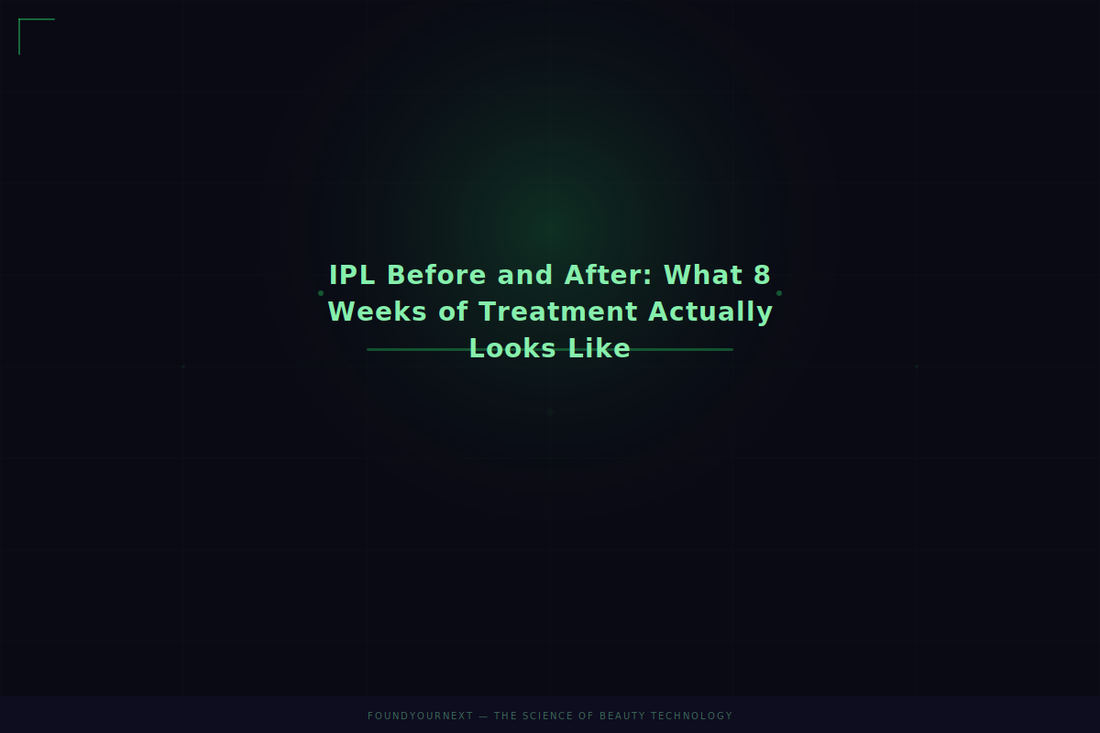 IPL Before and After: What 8 Weeks of Treatment Actually Looks Like