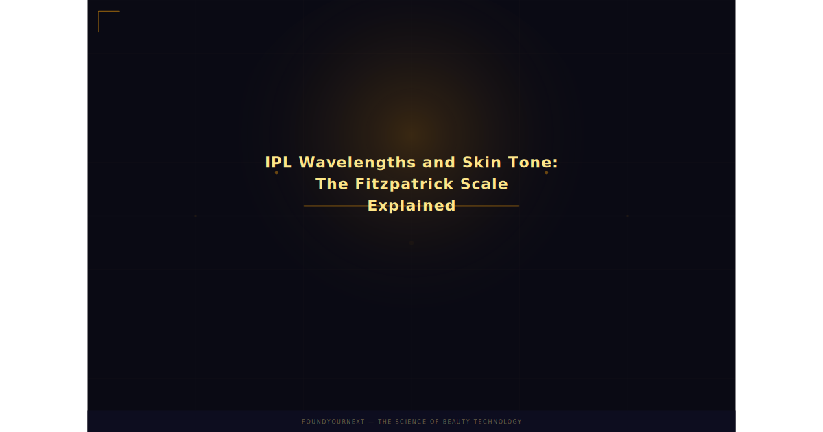 IPL Wavelengths and Skin Tone: The Fitzpatrick Scale Explained