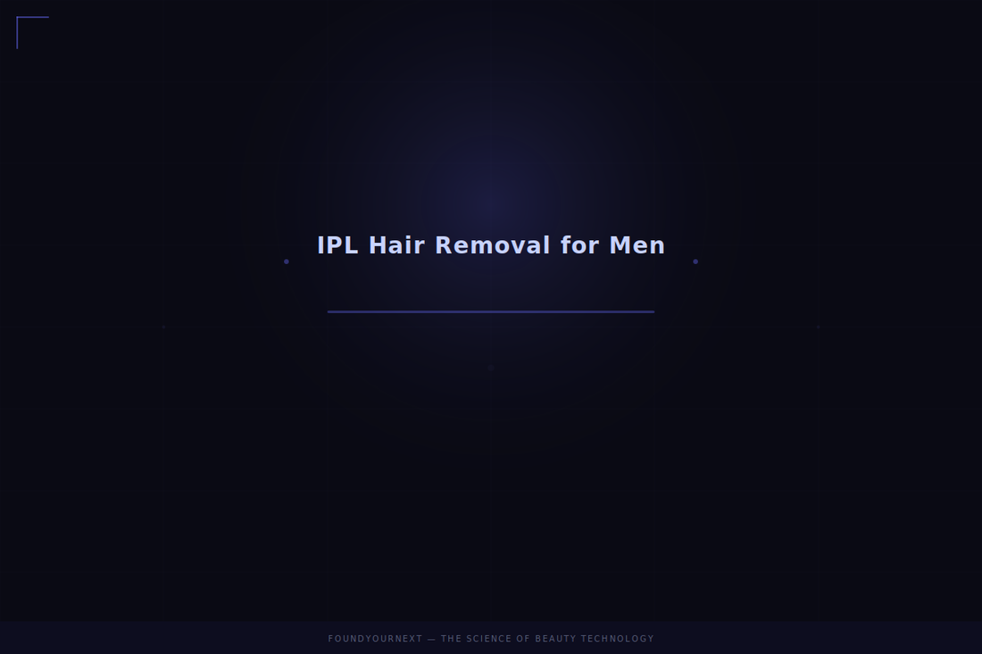 IPL Hair Removal for Men: What Works on Back, Chest, and Shoulders