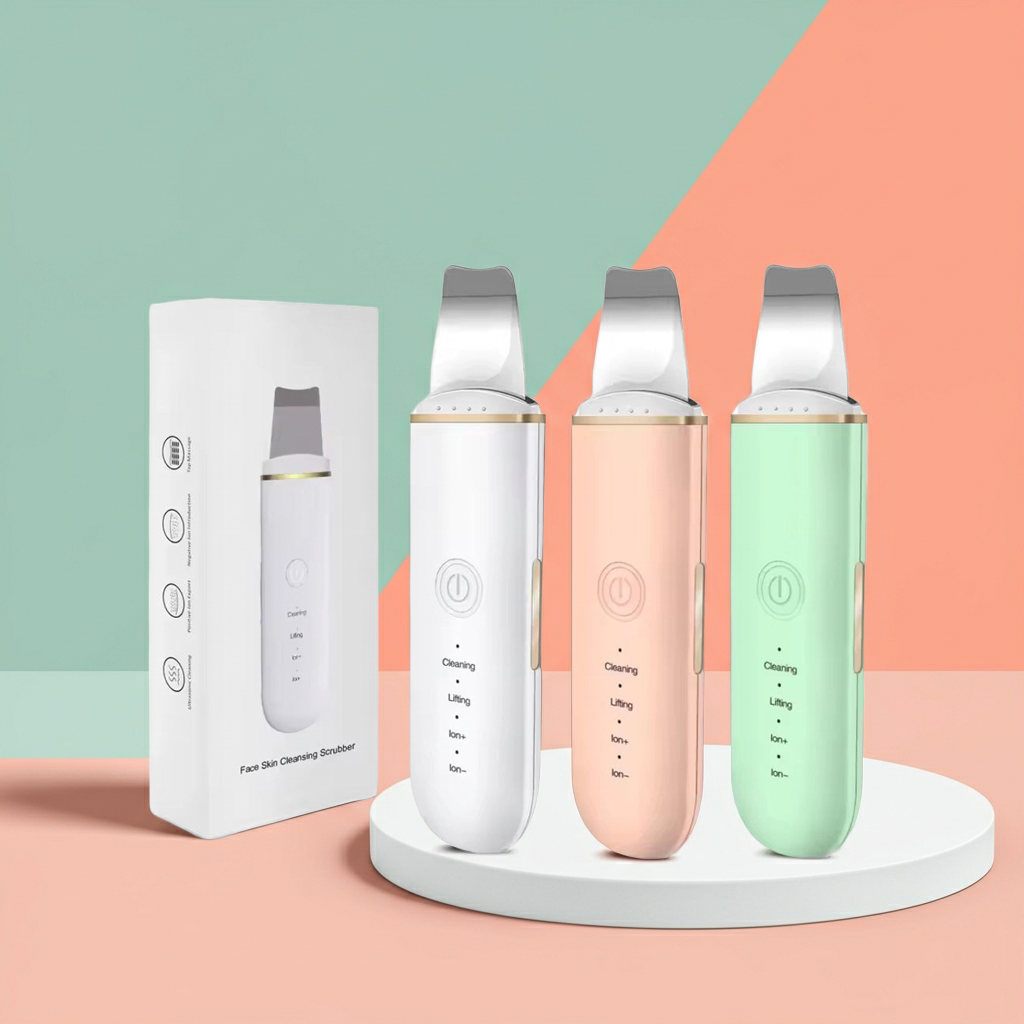 The Pore Purifier: Ultrasonic Skin Scraper & Deep Cleansing Spatula