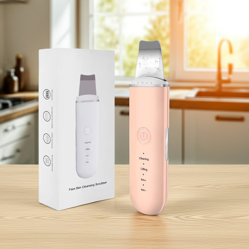 The Pore Purifier: Ultrasonic Skin Scraper & Deep Cleansing Spatula