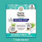 Natural Coconut Oil Teeth Whitening Strips