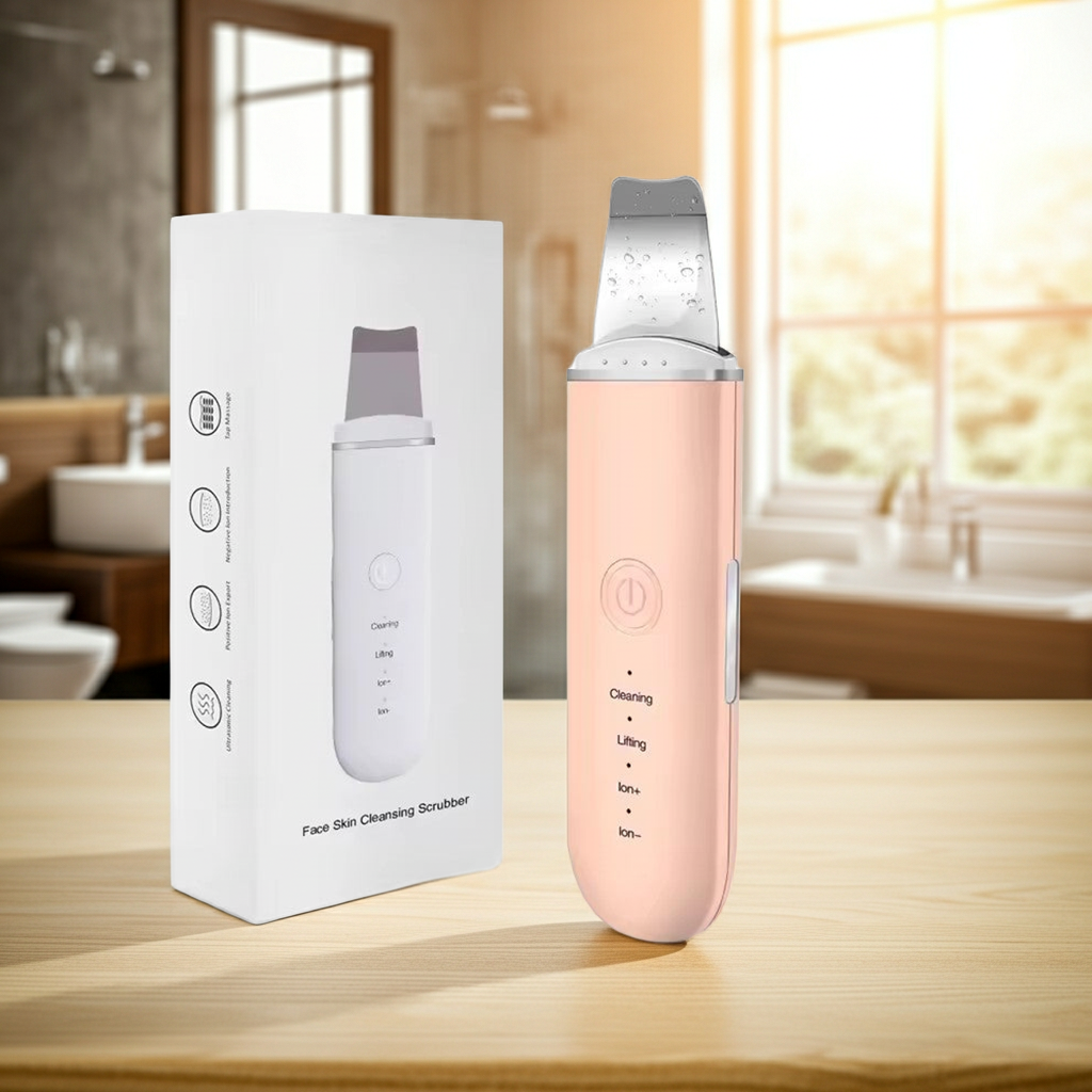 The Pore Purifier: Ultrasonic Skin Scraper & Deep Cleansing Spatula