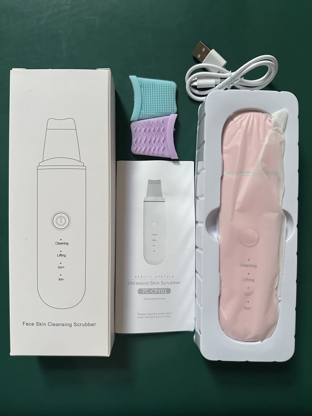 The Pore Purifier: Ultrasonic Skin Scraper & Deep Cleansing Spatula