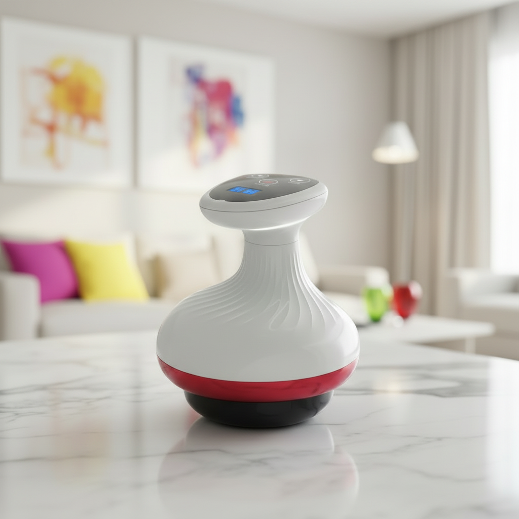 The Sculpt & Glow: Smart Electric Gua Sha & Heat Therapy Device