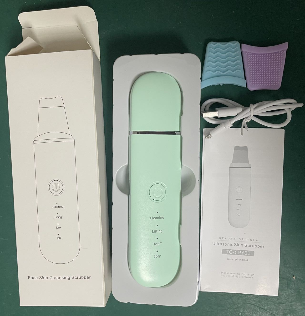 The Pore Purifier: Ultrasonic Skin Scraper & Deep Cleansing Spatula