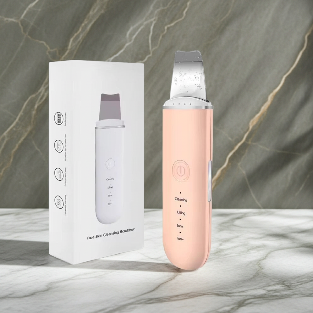 The Pore Purifier: Ultrasonic Skin Scraper & Deep Cleansing Spatula